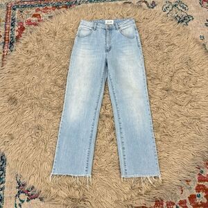 Rolla’s high rise straight jeans size 26